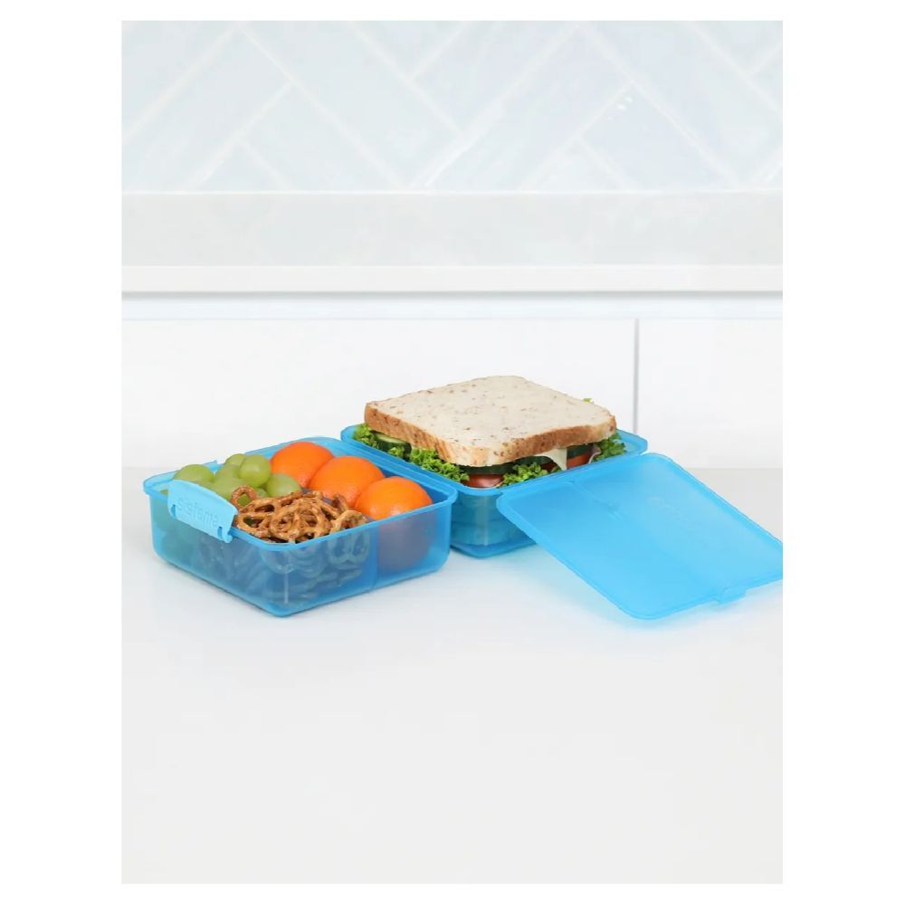 Sistema - Lunch Cube Coloured 1.4L - Blue