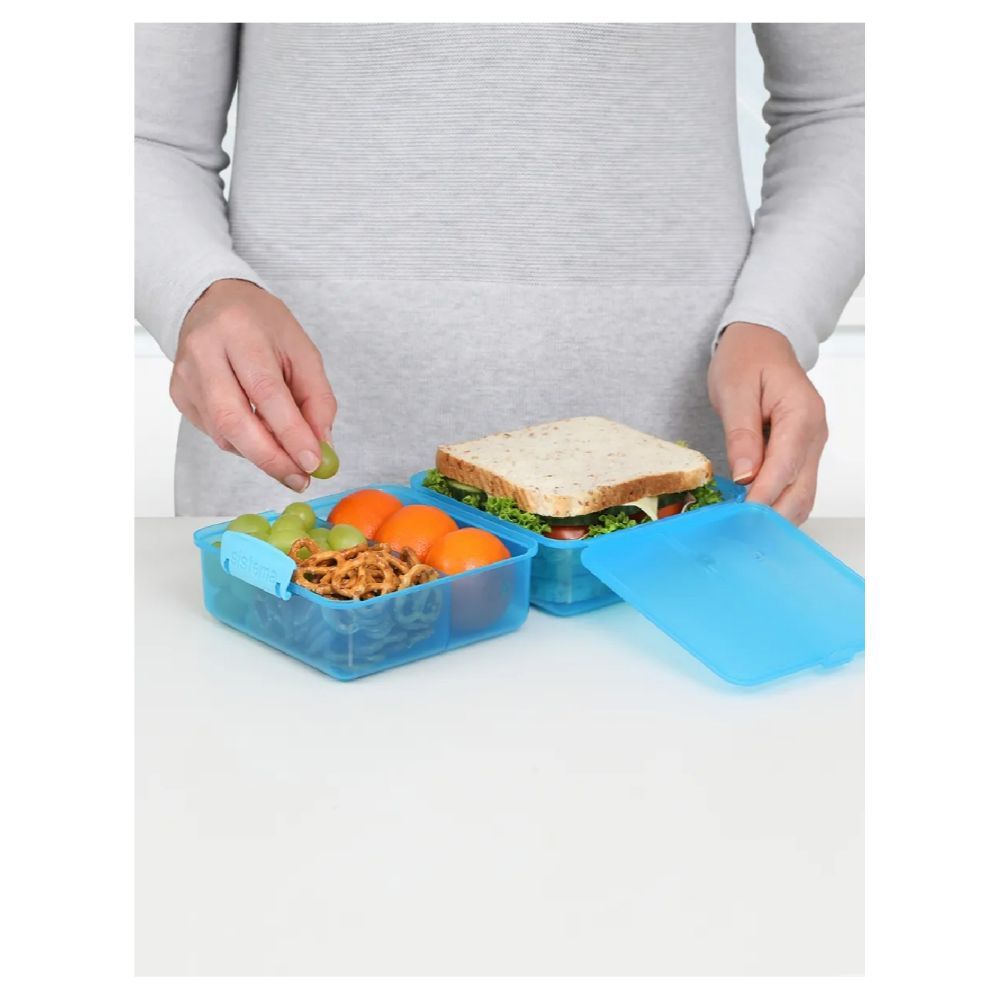 Sistema - Lunch Cube Coloured 1.4L - Blue