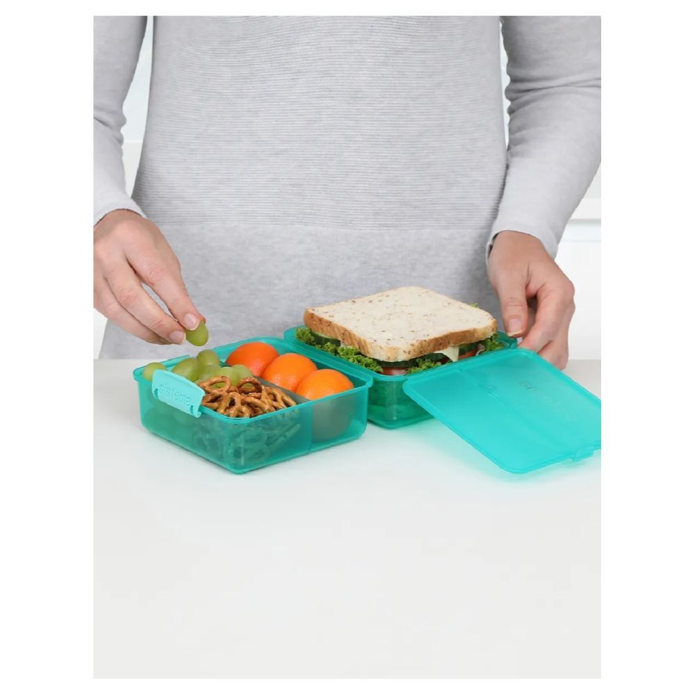 Sistema - Lunch Cube Coloured 1.4L - Green