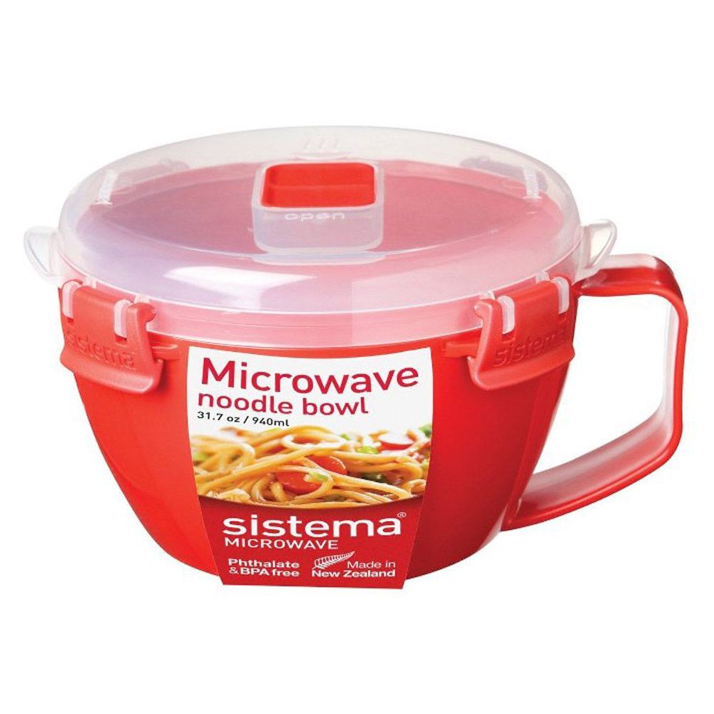 Sistema - To Go Noodle Bowl 940ml - Red