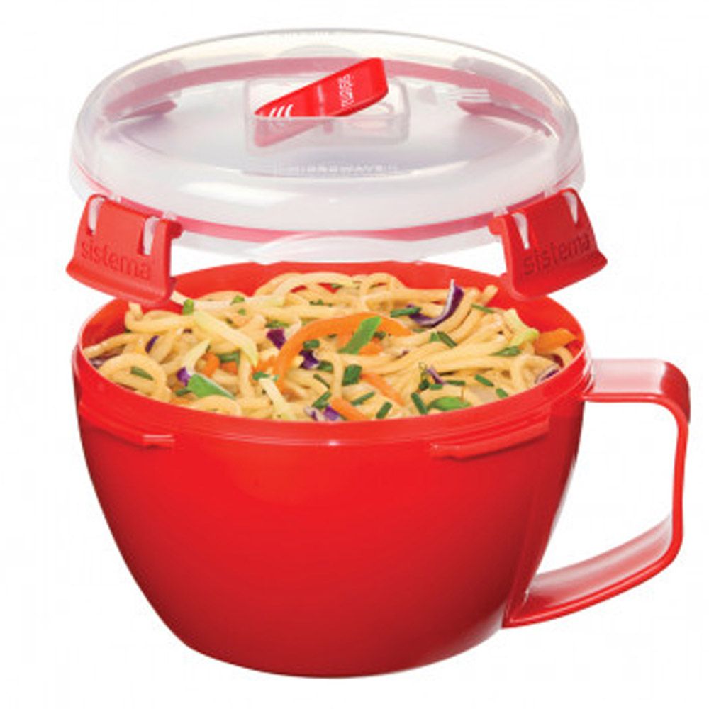 Sistema - To Go Noodle Bowl 940ml - Red