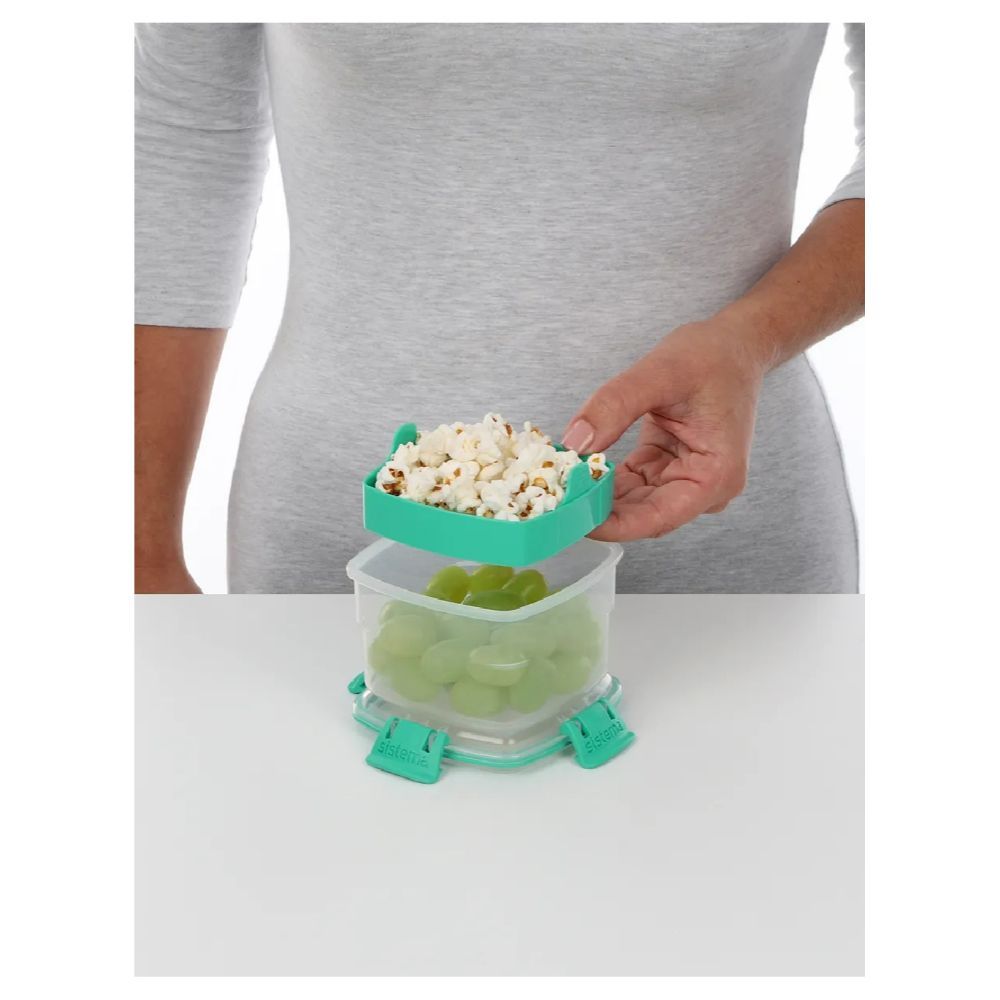 Sistema - To Go Snacks Container 400ml - Green