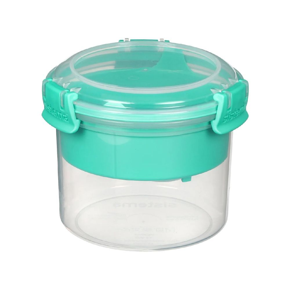 Sistema - Breakfast Bowl To Go 530ML Clip - Green