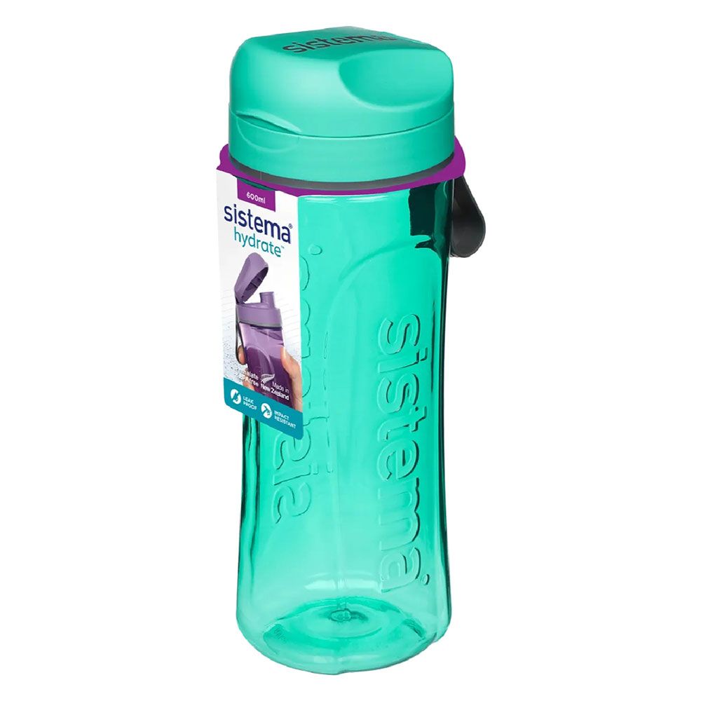 Sistema - Tritan Swift Bottle 600ml - Green