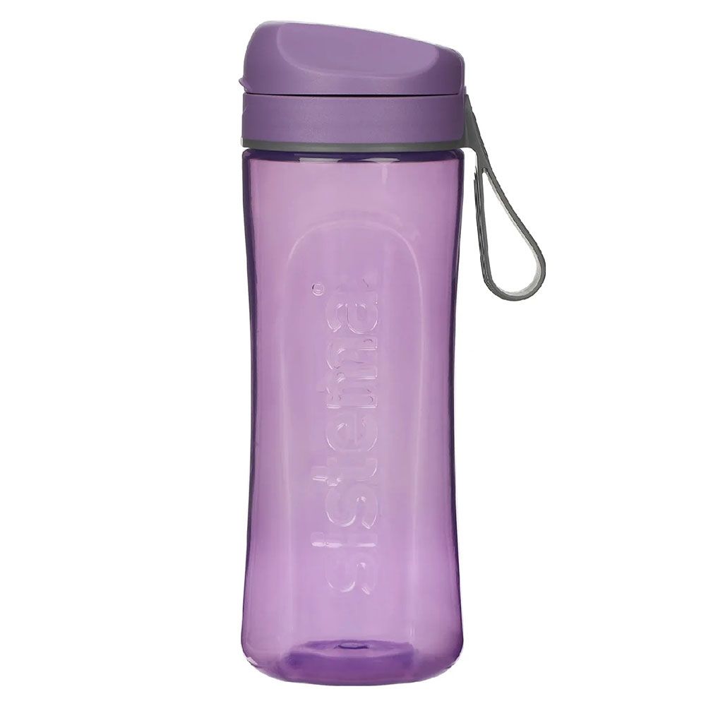 Sistema - Tritan Swift Bottle 600ml - Purple