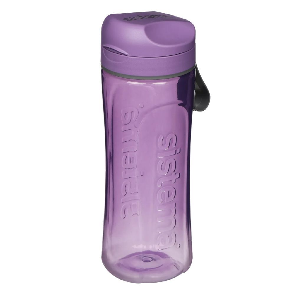 Sistema - Tritan Swift Bottle 600ml - Purple