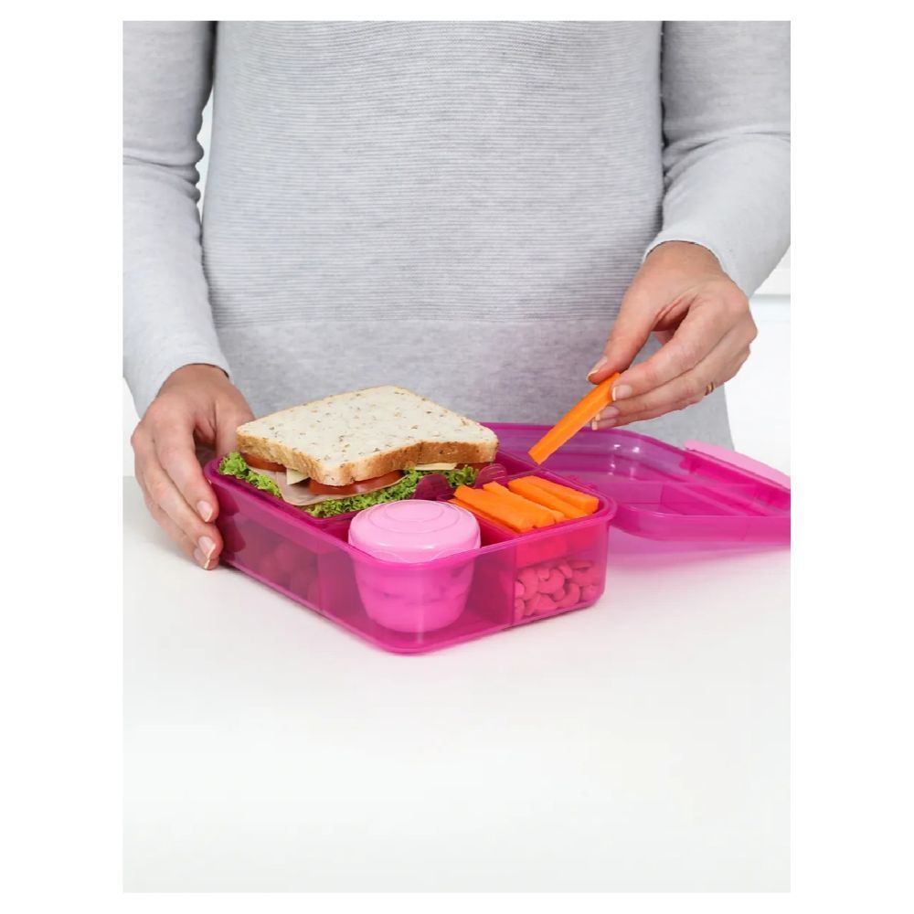 Sistema - Bento Lunch 1.65L - Pink