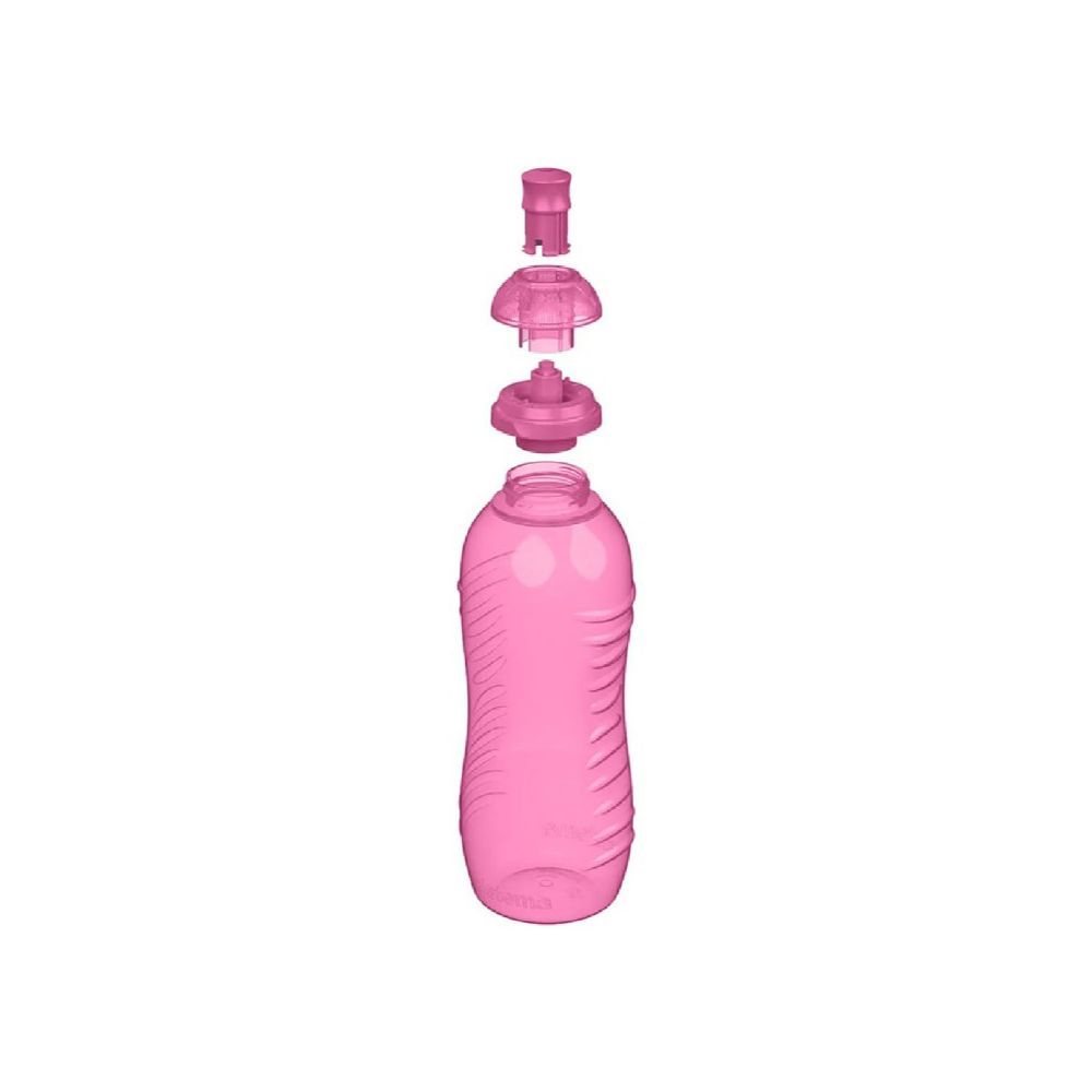 Sistema - Squeeze Bottle 330ml - Pink