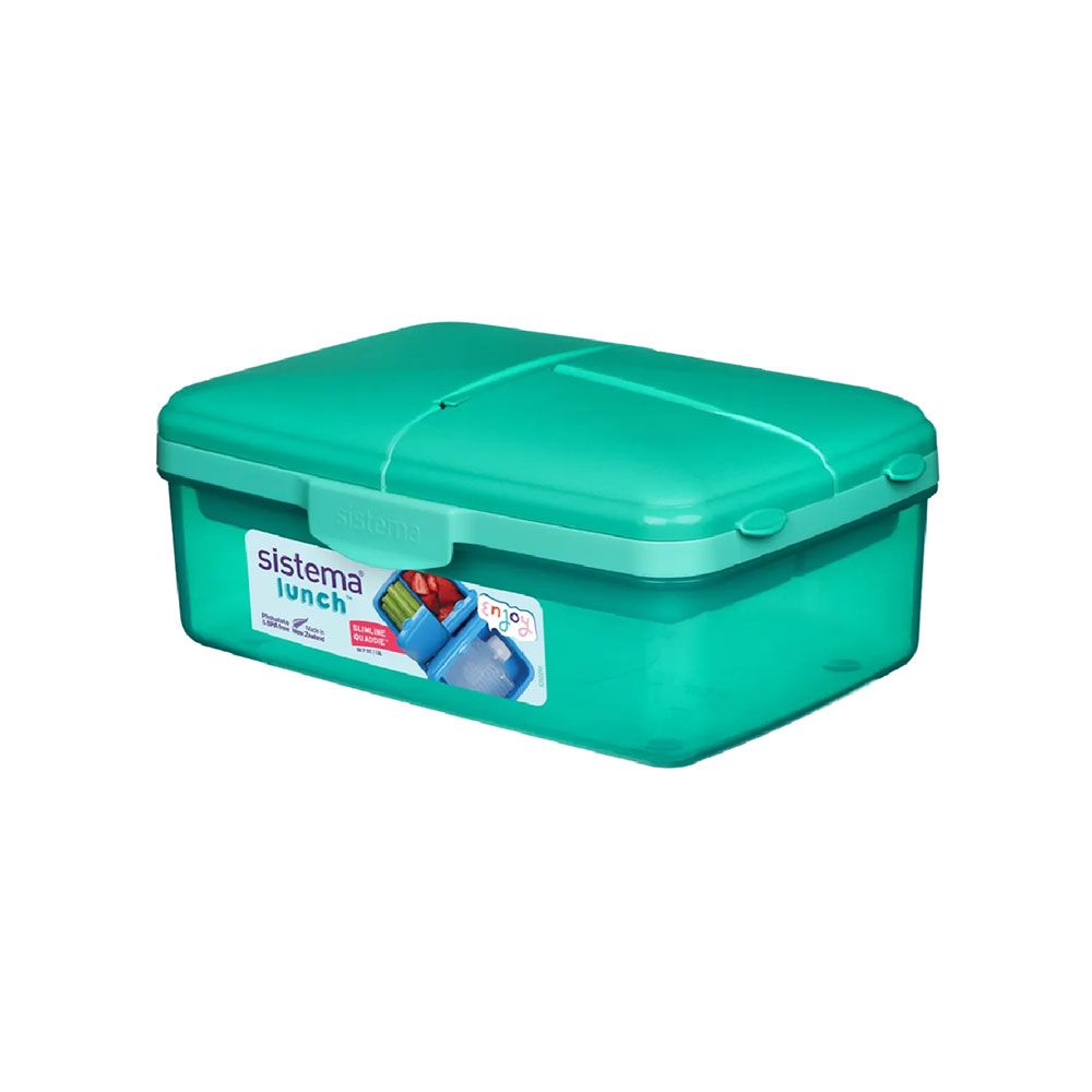 Sistema - Slimline Quaddie Coloured 1.5L - Green