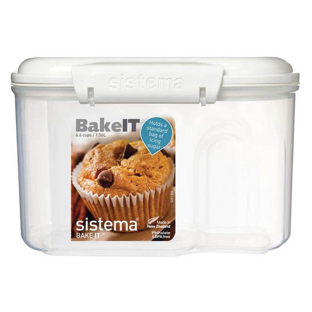 Sistema - Bake IT Collection Container 1.56L -White