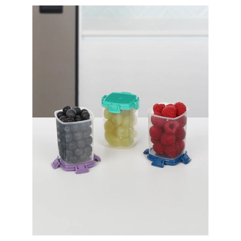 Sistema - Knick Knack To Go Container - 3Pcs - 138Ml - Assorted 1pc