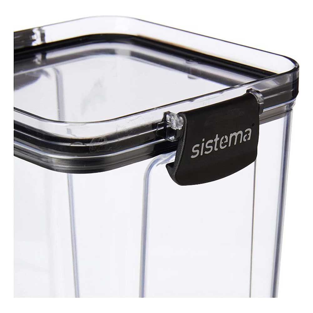 Sistema - Ultra Square Tritan 1.3L - Clear