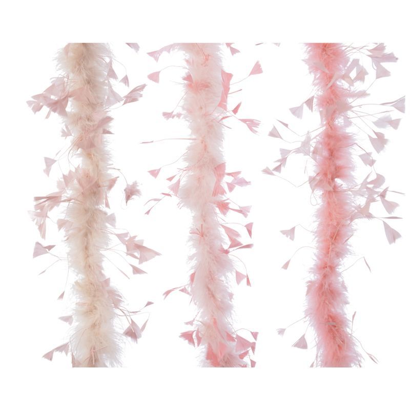 Homesmiths - Christmas Boa Feather Pink 1pc Assorted