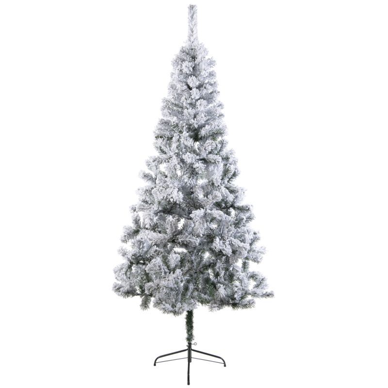 Homesmiths - Christmas Rovinj Budget Pine Snowy Tree 180 cm