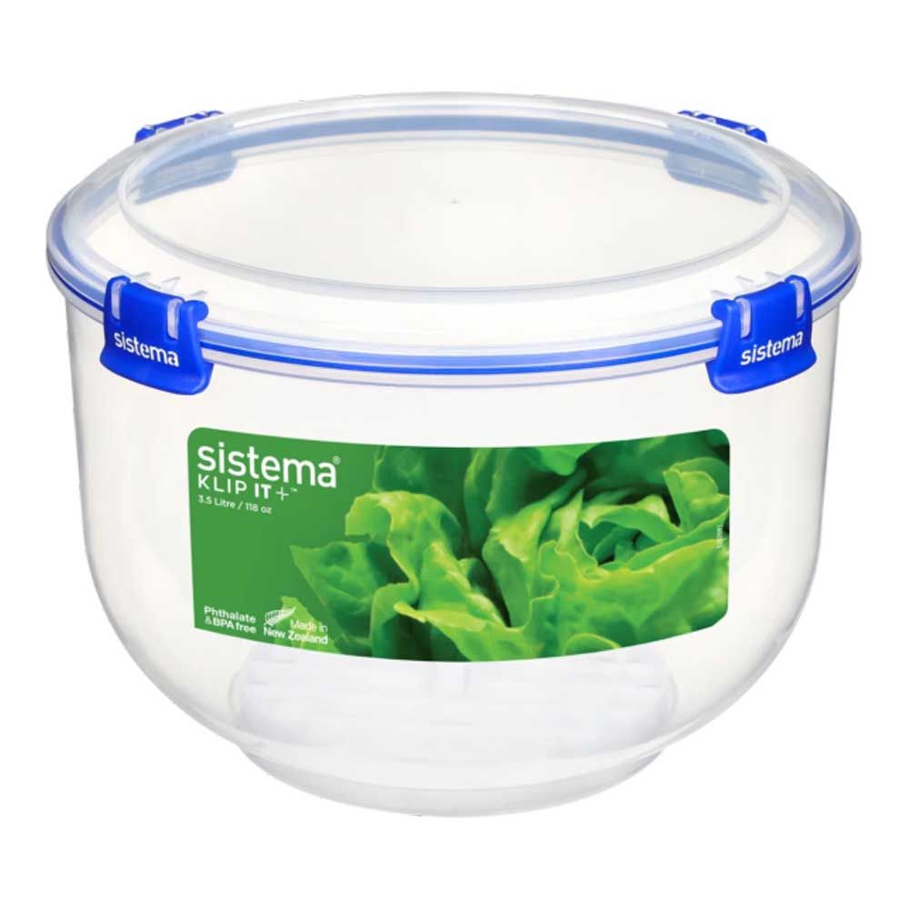 Sistema - Lettuce Crisper Klip It Plus 3.5L - Clear