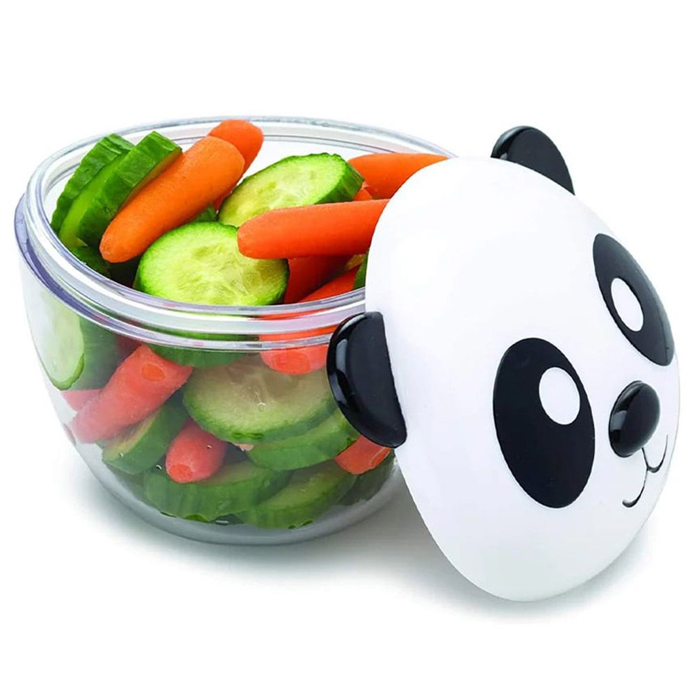 Melii - Panda Snack Container 232ml - White