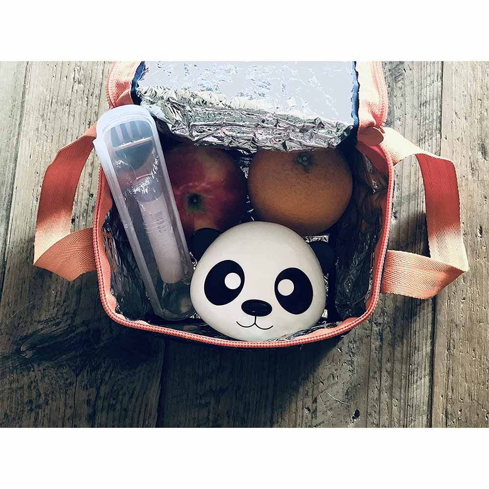 Melii - Panda Snack Container 232ml - White