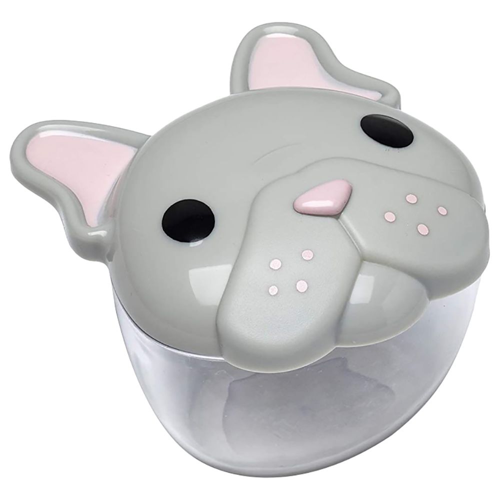 Melii - Bulldog Snack Container 232ml - Grey