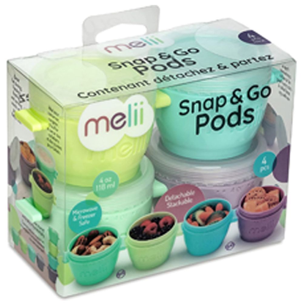 Melii - Snap & Go Pods 118ml - Pack of 4