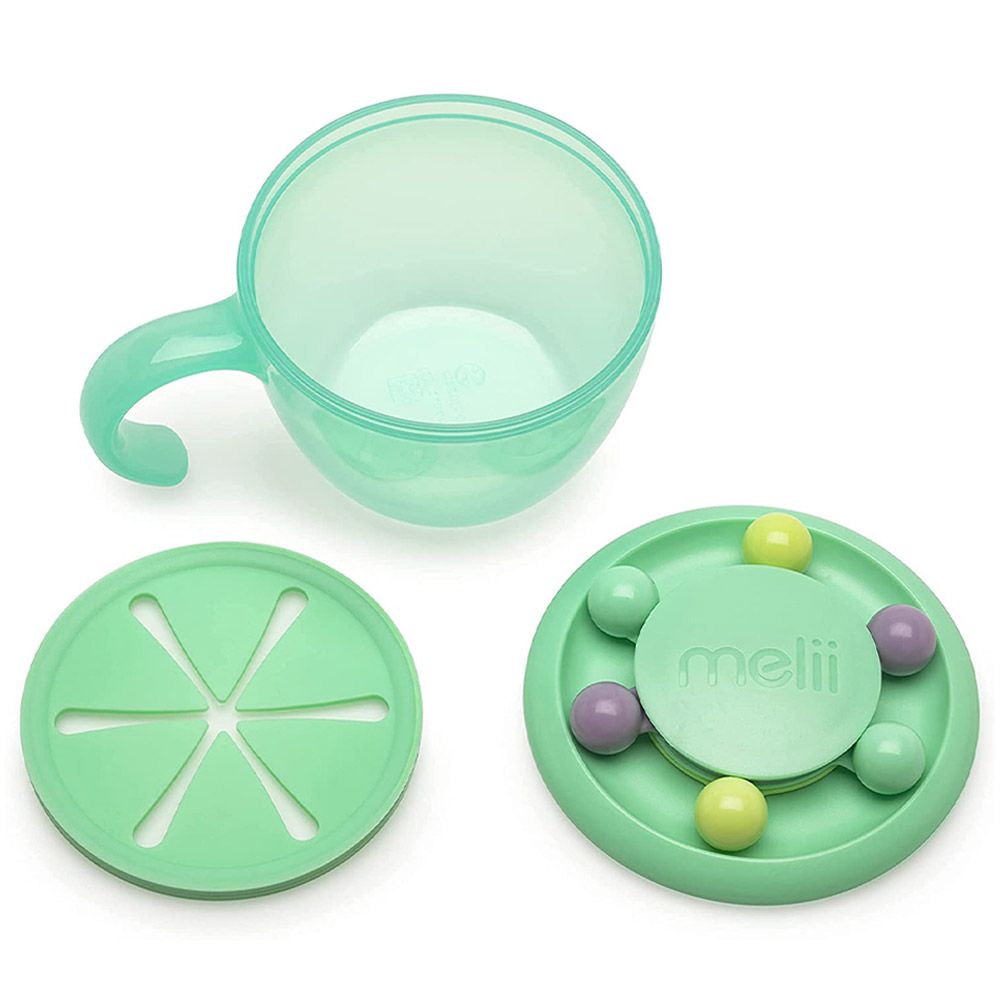 Melii - Abacus Snack Container 232ml - Green