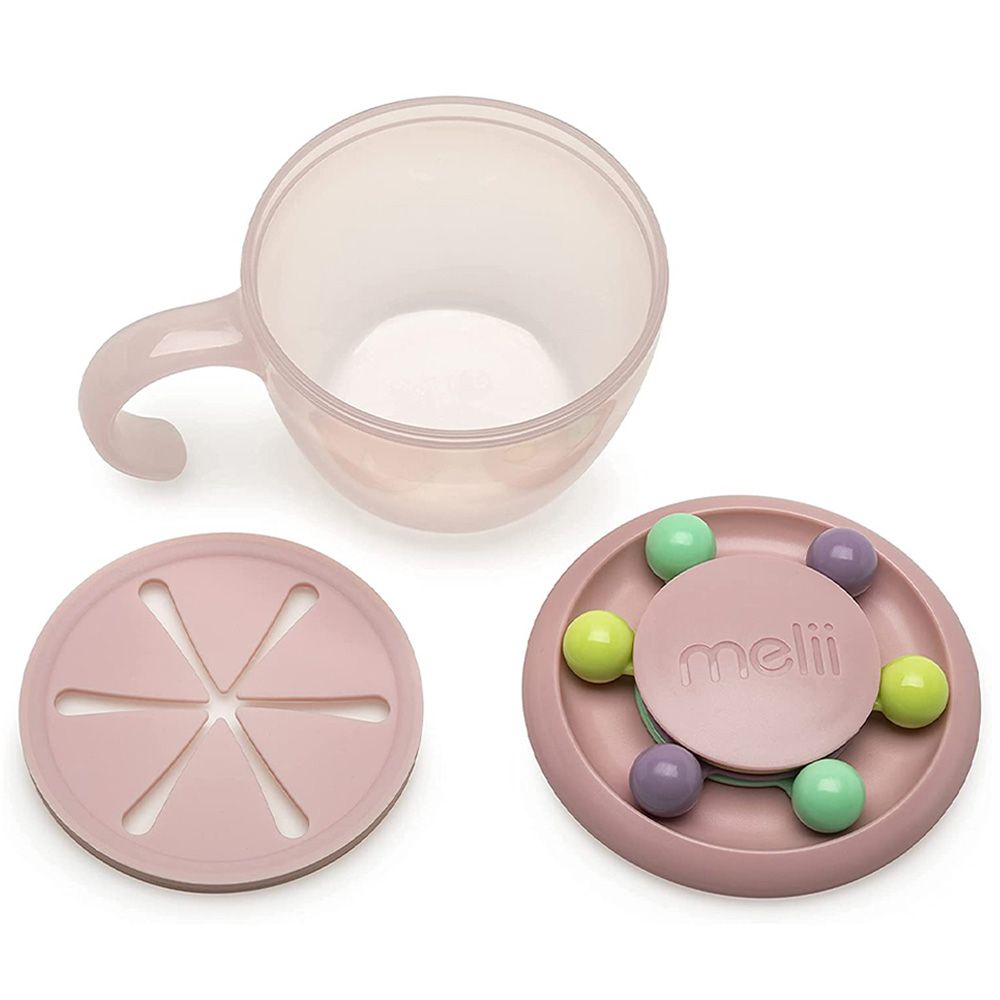 Melii - Abacus Snack Container 200ml - Pink