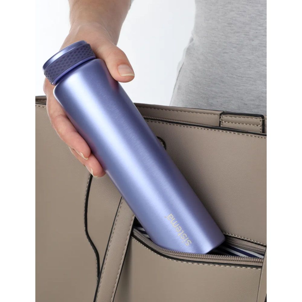 Sistema - Chic Stainless Steel Bottle 280mL - Silver