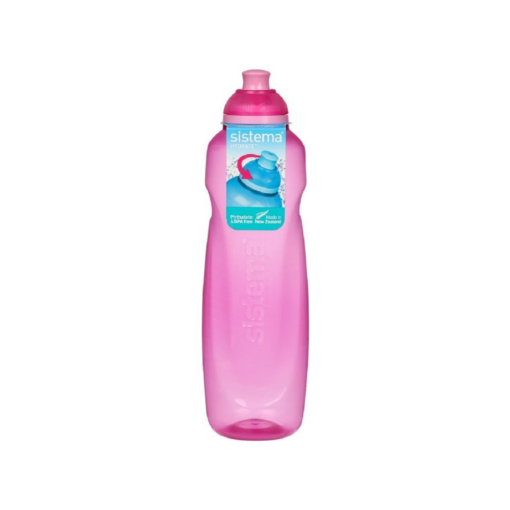 Sistema - Helix Squeeze Bottle 600mL - Pink