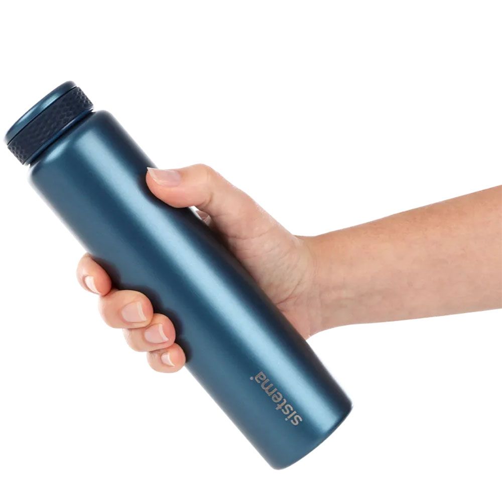 Sistema - Chic Stainless Steel Bottle 280mL - Blue