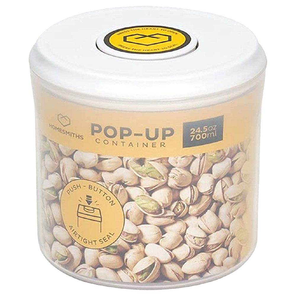 Homesmiths - Pop-up Round Food Container - 700ml