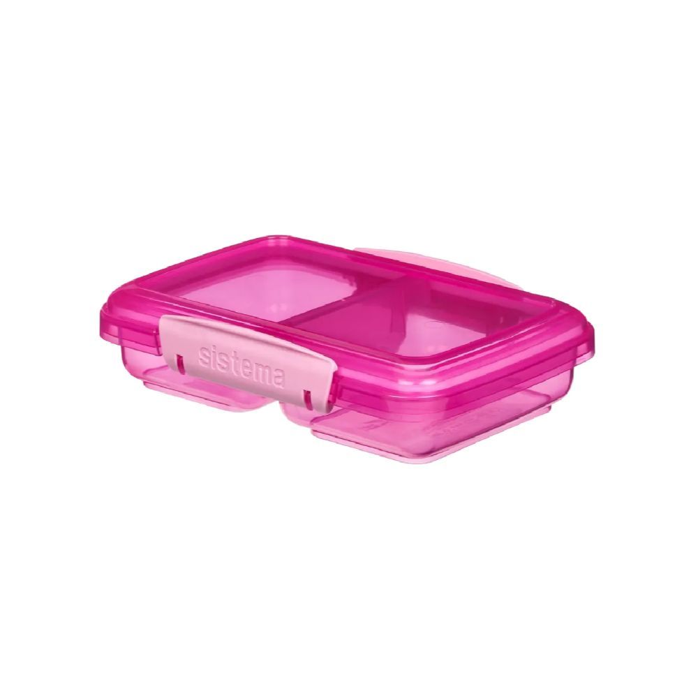 Sistema Small Split Lunch 350ml - Pink