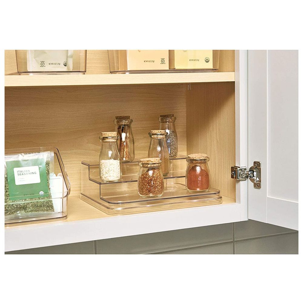 InterDesign - Crisp Tiered Spice Rack Clear