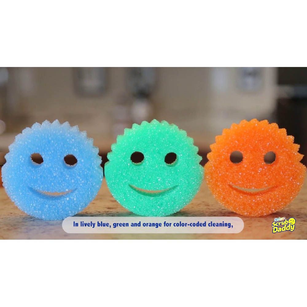 Scrub Daddy - Multipurpose Colored Dish Sponge - 1 Pc - Color May Vary