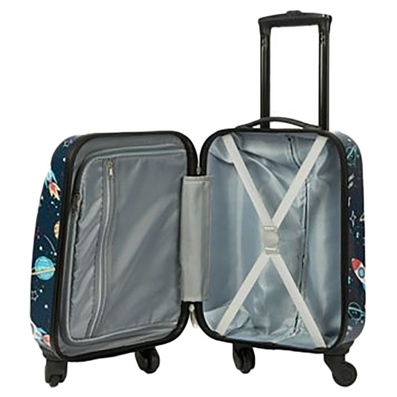 Travelers Club - 360 Degree Spin Luggage Set - Space - 5pcs