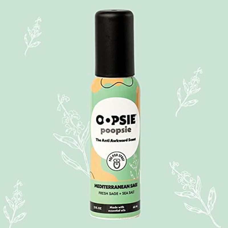 Oopsie Poopsie - Pre-Poo Spray - 2Oz - Mediterranean Sage