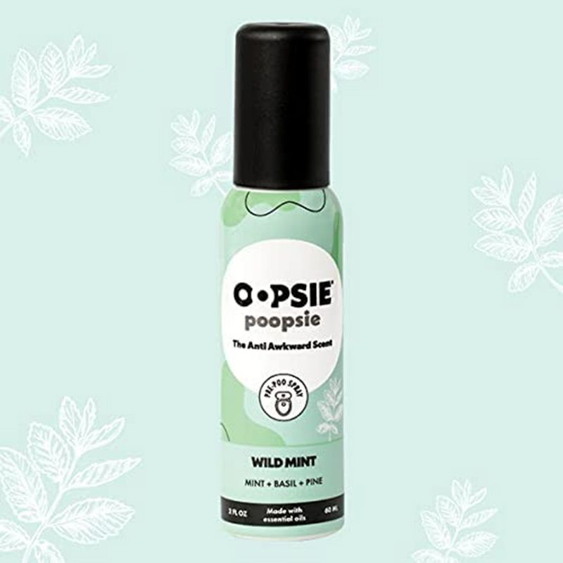 Oopsie Poopsie - Pre-Poo Spray - 2Oz - Wild Mint