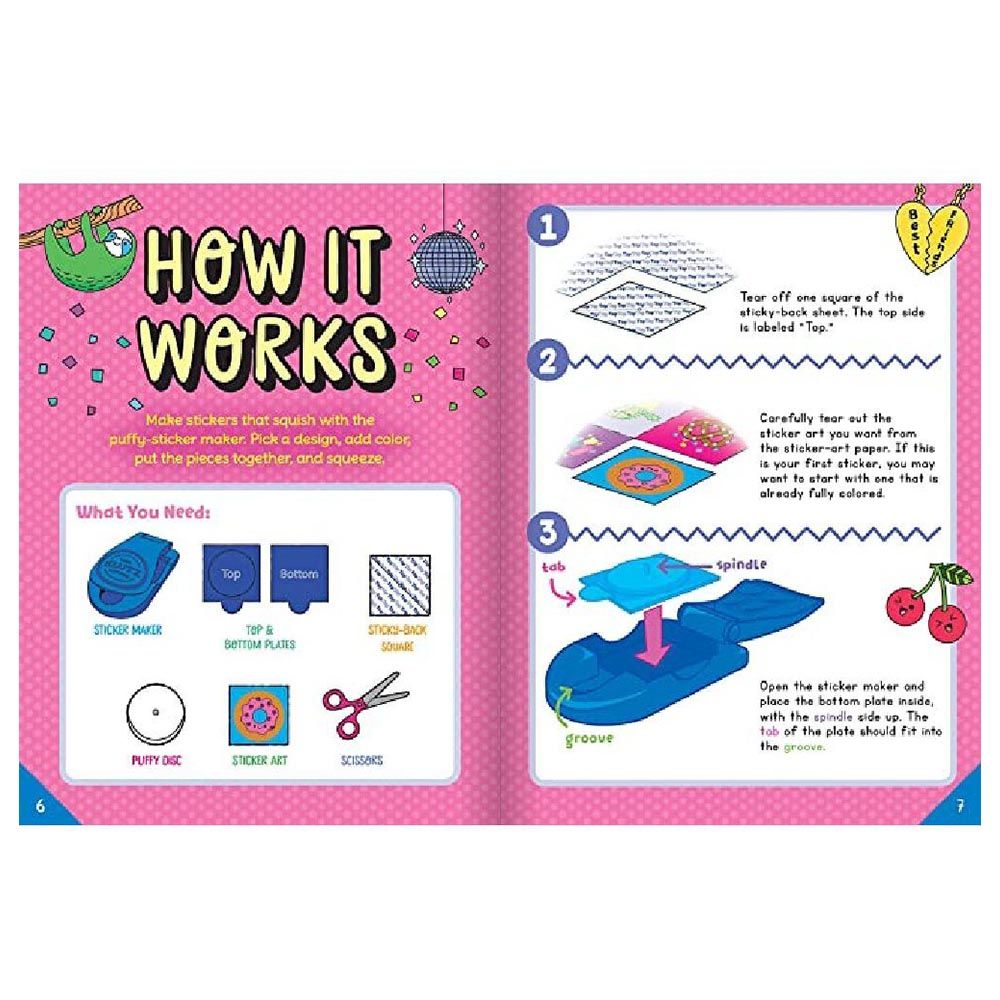 Klutz - Make Your Own Puffy Stickers Kit