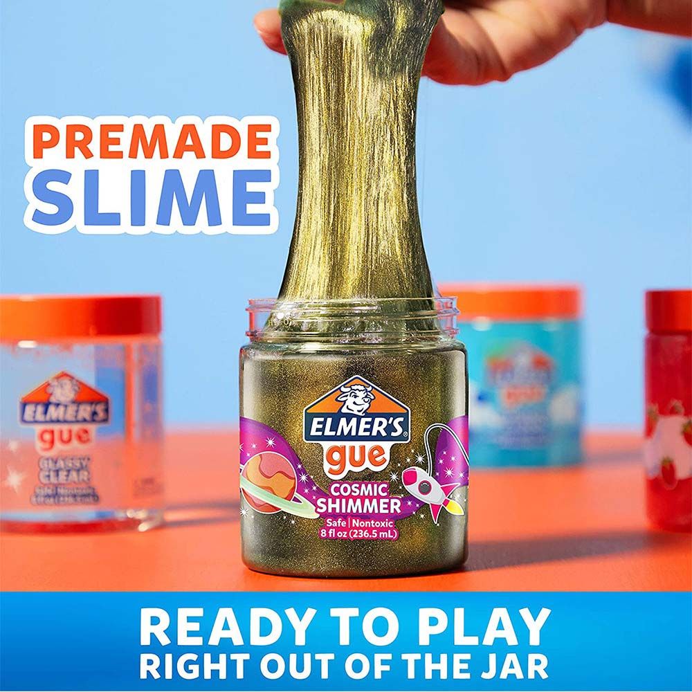 Elmers - Gue Premade Cosmic Shimmer Glitter Slime - 3pcs