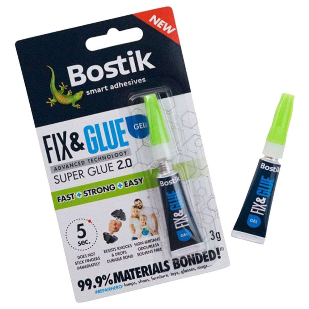 Bostik - Fix & Glue Gel - 3G 