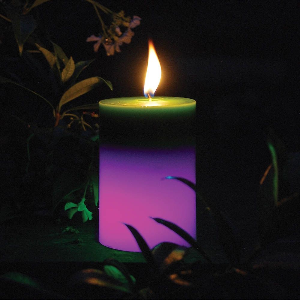 Zero In - Citronella Colour Change Pillar Candle