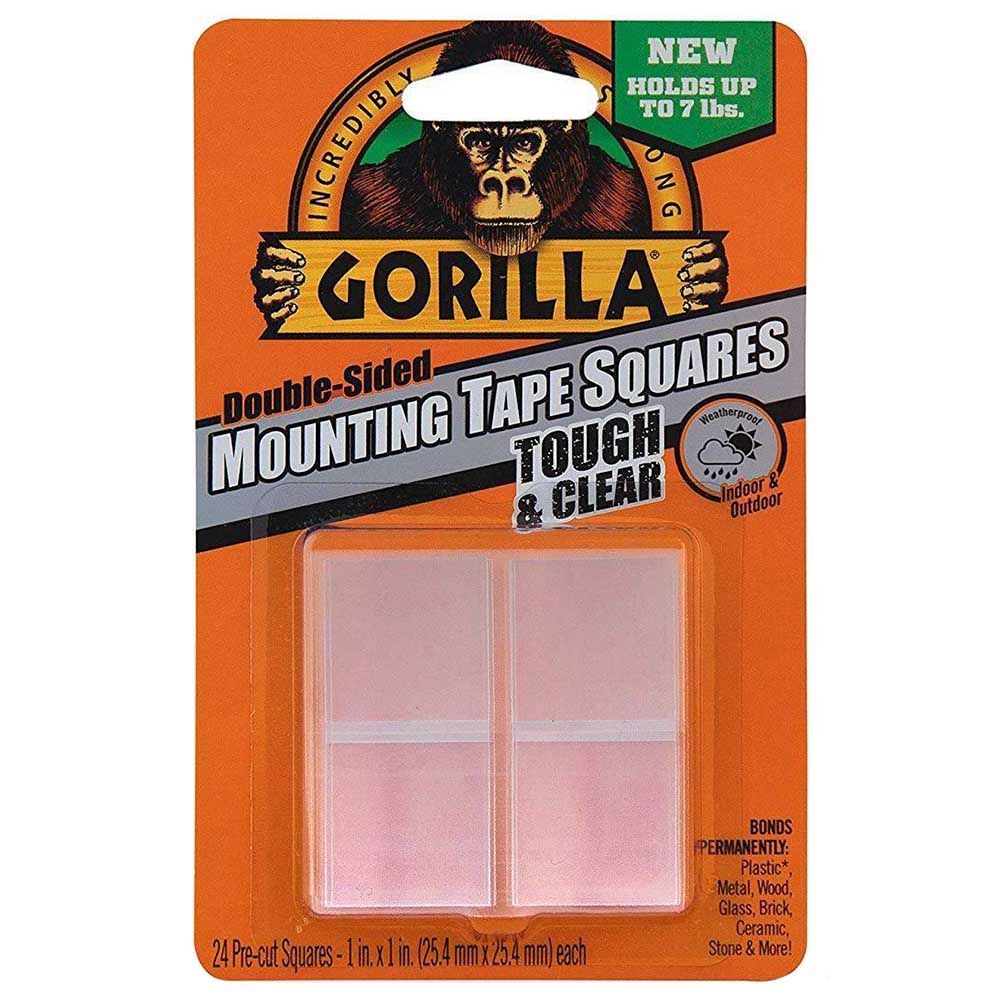 Gorilla - Clear Mounting Tape Square