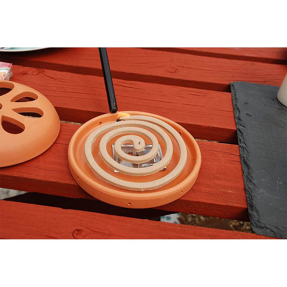 The Buzz - Citronella Burner W/ 6 Pack Coils