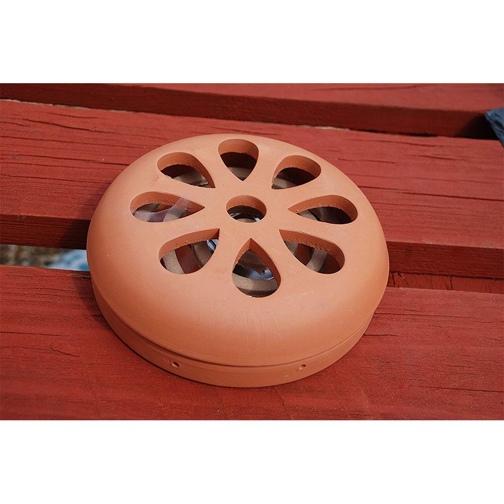 The Buzz - Citronella Burner W/ 6 Pack Coils