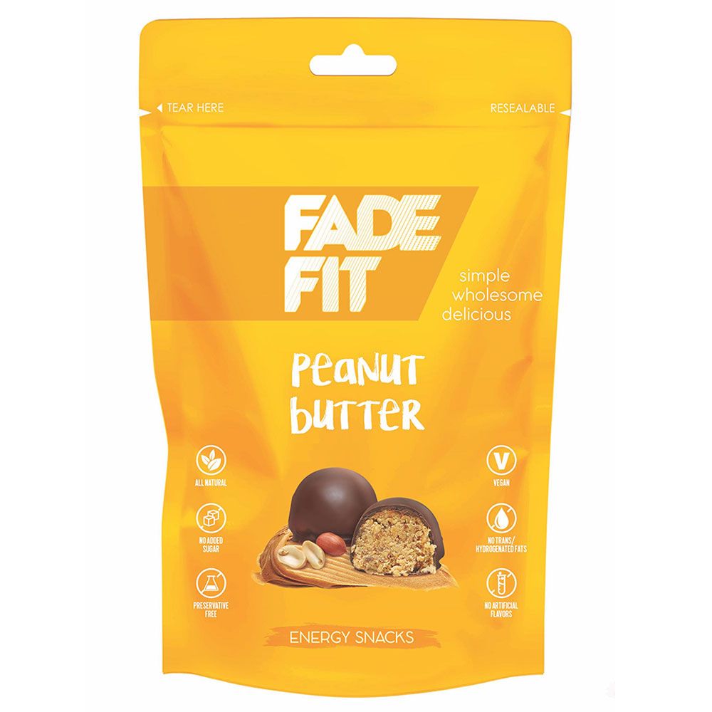 Fade Fit - Energy Snacks Peanut Butter 45g