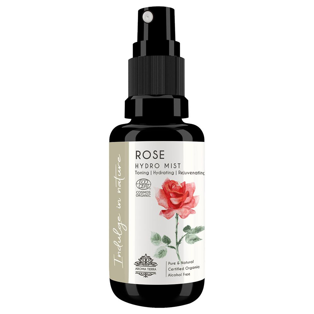 Aroma Tierra - Organic Rose Hydro Mist (Rose Water) - 30ml