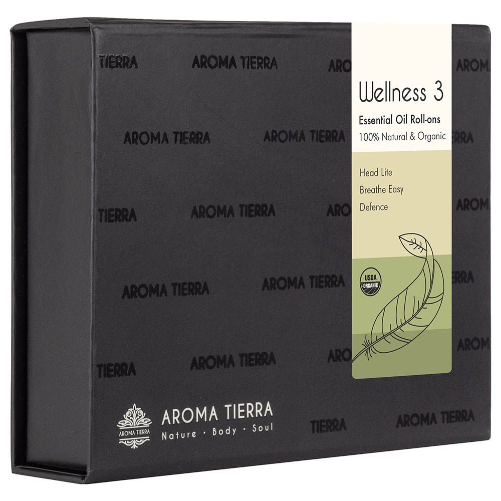 Aroma Tierra - Wellness Roll-on Set - 3pcs