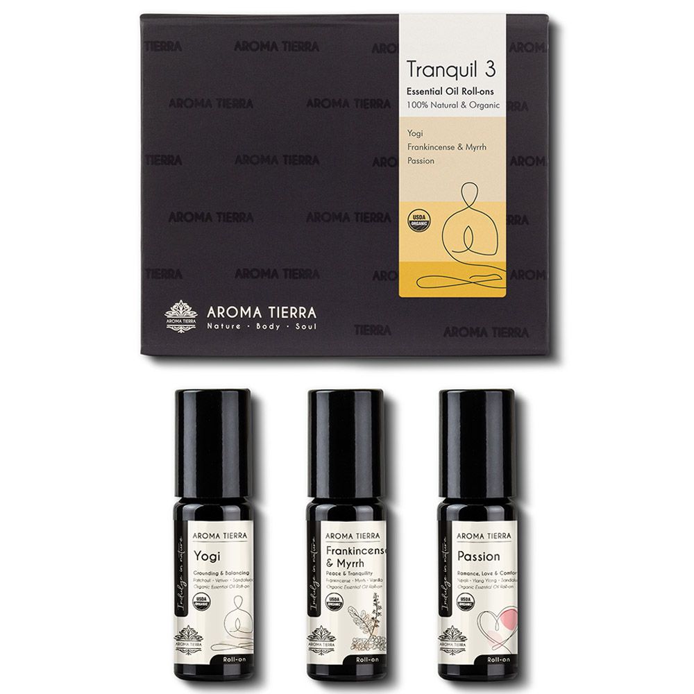 Aroma Tierra - Tranquil Roll-on Set - 3pcs