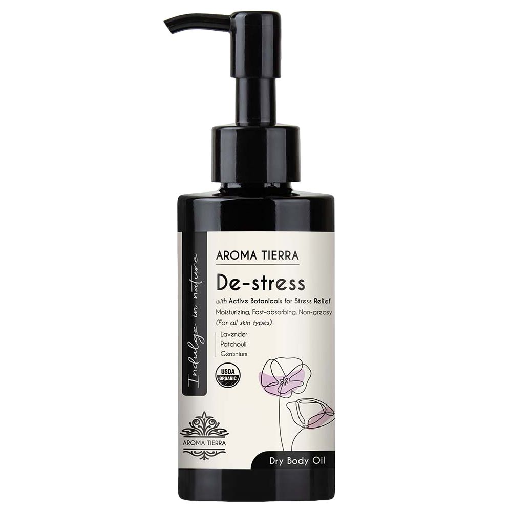 Aroma Tierra - De-stress Dry Body Oil - 100ml