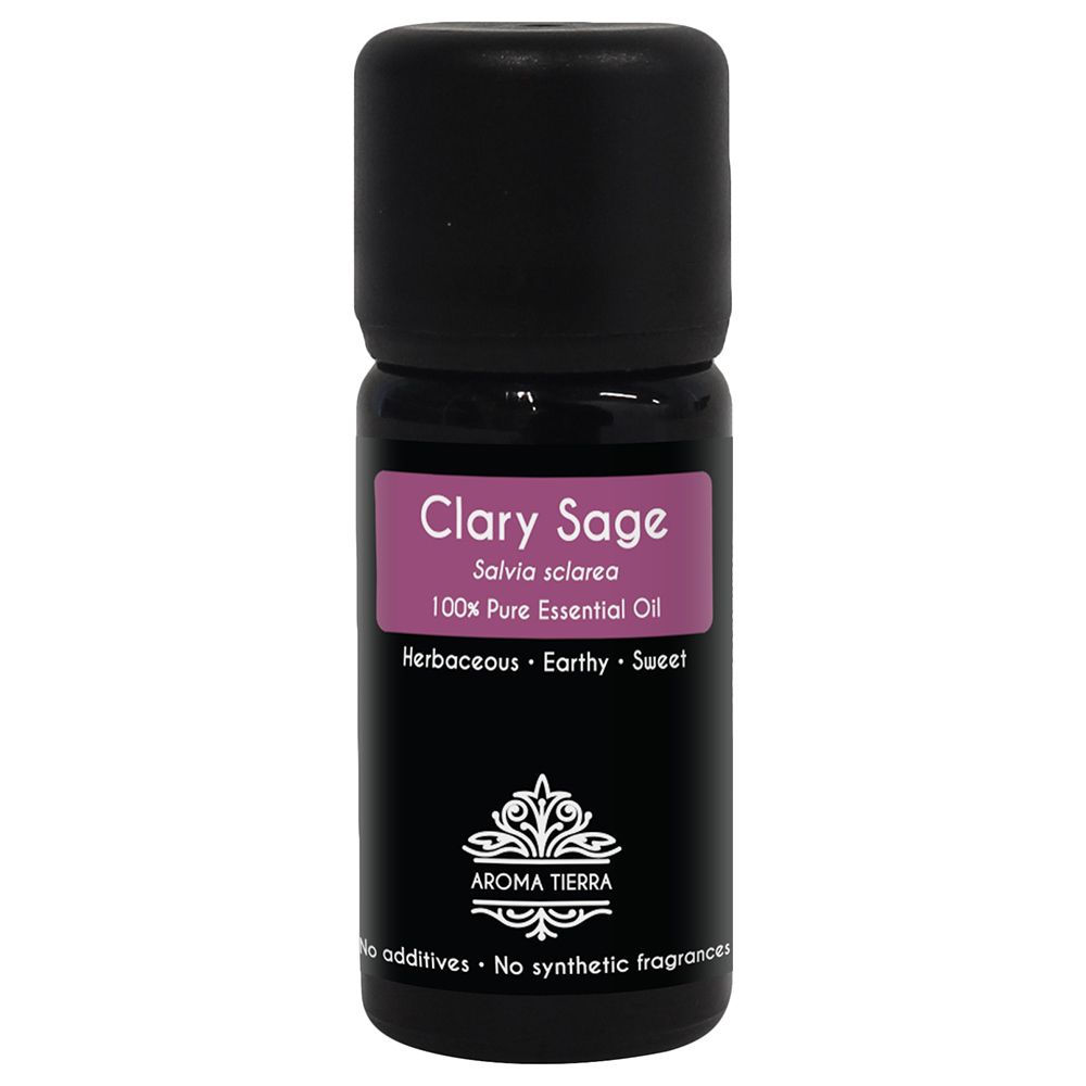 Aroma Tierra - Clary Sage Essential Oil - 10ml