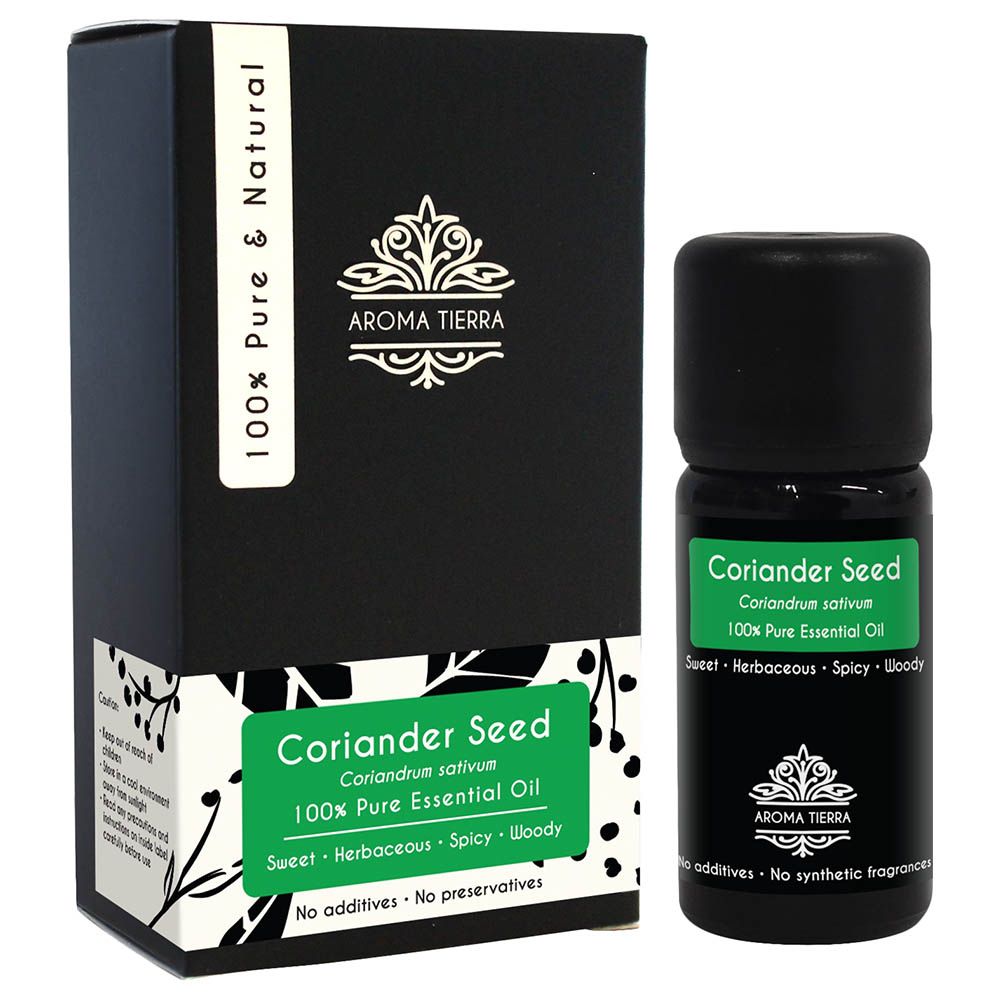 Aroma Tierra - Coriander Seed Essential Oil - 10ml