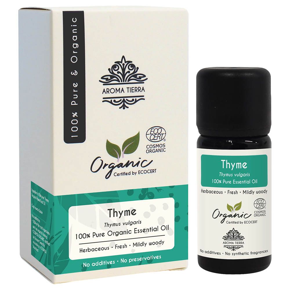 Aroma Tierra - Organic Thyme Essential Oil - 10ml